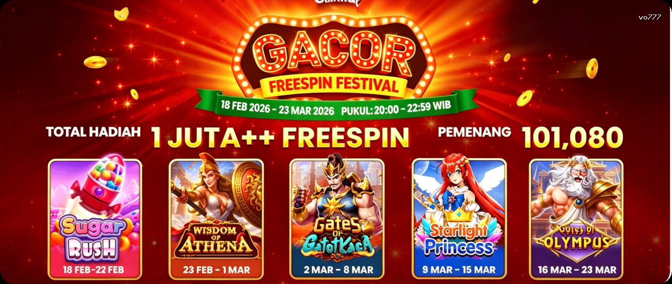 Login vo777 Sekarang Bonus Melimpah